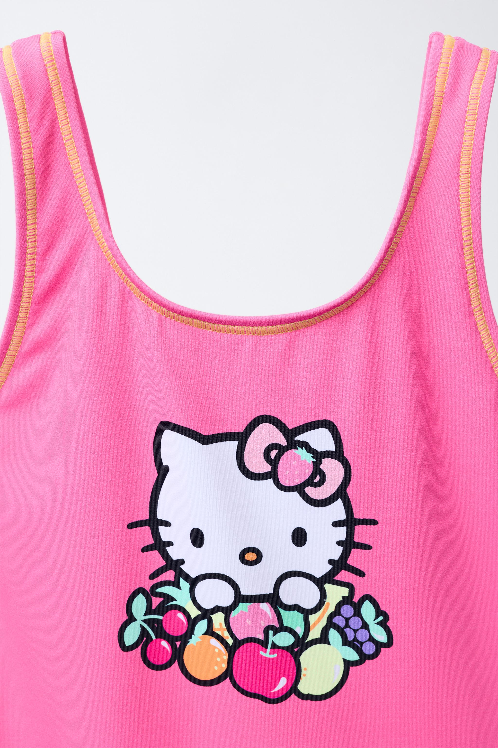 6-14 YEARS/ FRUIT HELLO KITTY © SANRIO SWIMSUIT